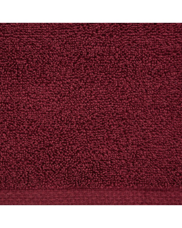 Ręcznik bawełna 50x90 Gładki 1 bordowy Eurofirany