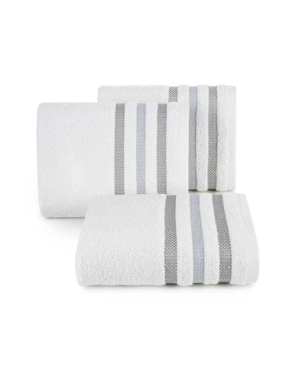 Ręcznik bawełna 30x50 Gracja biały Eurofirany