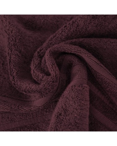 Ręcznik bawełna 70x140 Lavin bordowy Eurofirany 