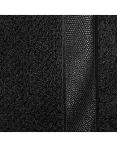 Ręcznik bawełna 70x140 Milan czarny Eurofirany 