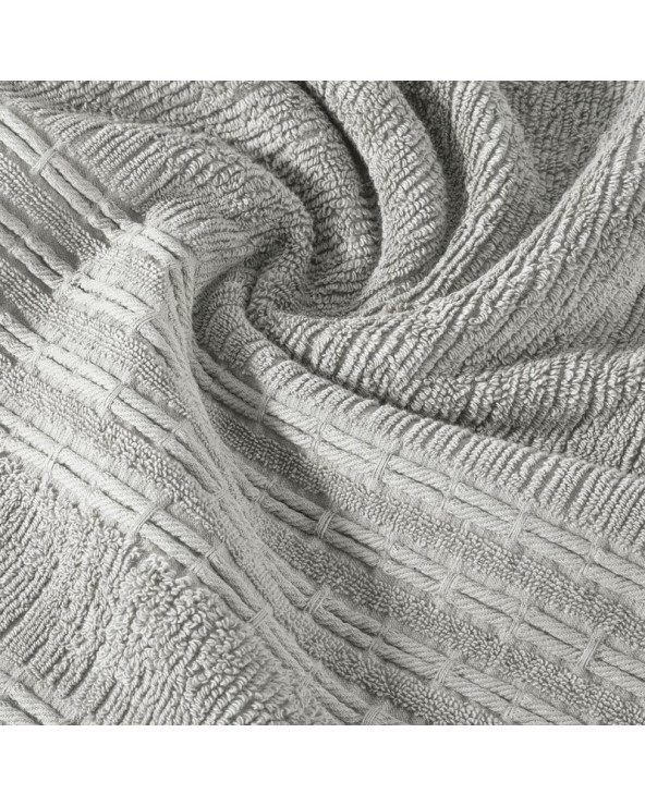 Ręcznik bawełna 70x140 Romeo stalowy Eurofirany 