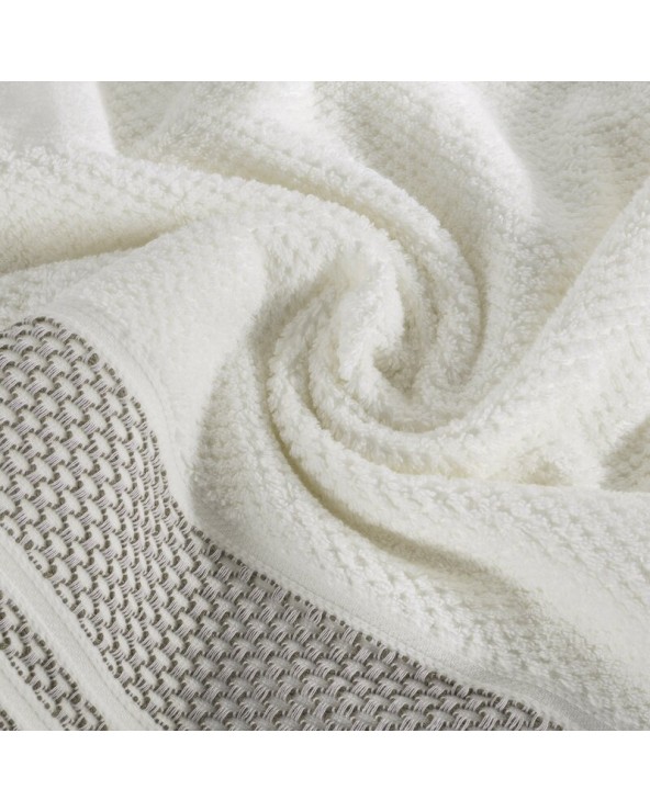 Ręcznik bawełna 70x140 Suzana kremowy Eurofirany 