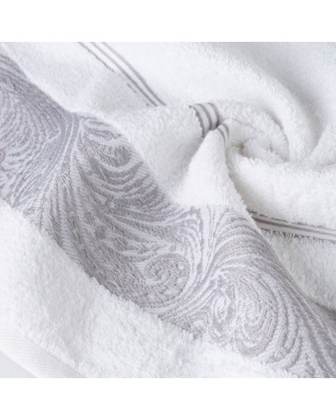Ręcznik bawełna 70x140 Sylwia 1 biały Eurofirany 