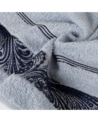 Ręcznik bawełna 50x90 Sylwia 1 niebieski Eurofirany 
