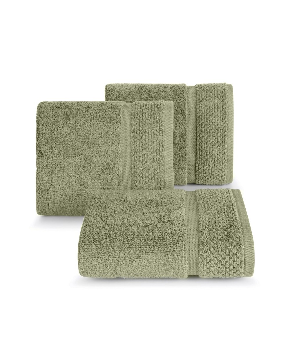 Ręcznik bawełna 50x90 Vilia zielony Eurofirany 