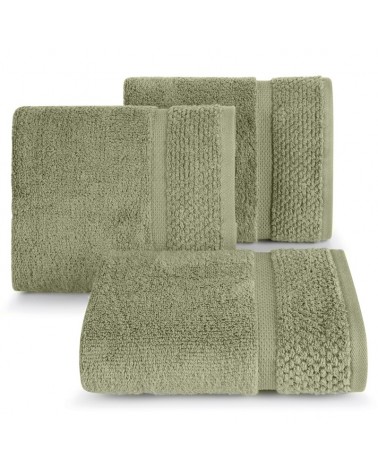 Ręcznik bawełna 50x90 Vilia zielony Eurofirany 