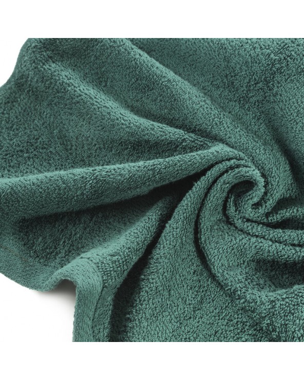 Ręcznik bawełna 50x100  Gładki 1 ciemnozielony Eurofirany 