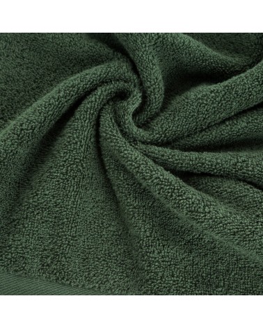 Ręcznik bawełna 30x50 Gładki 2 ciemnozielony Eurofirany 