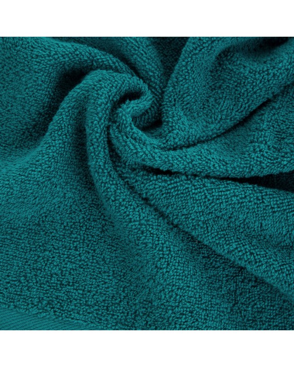 Ręcznik bawełna 50x100 Gładki 2 ciemnoturkusowy Eurofirany 