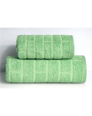 Ręcznik bawełna 50x90 Brick fresh green Greno