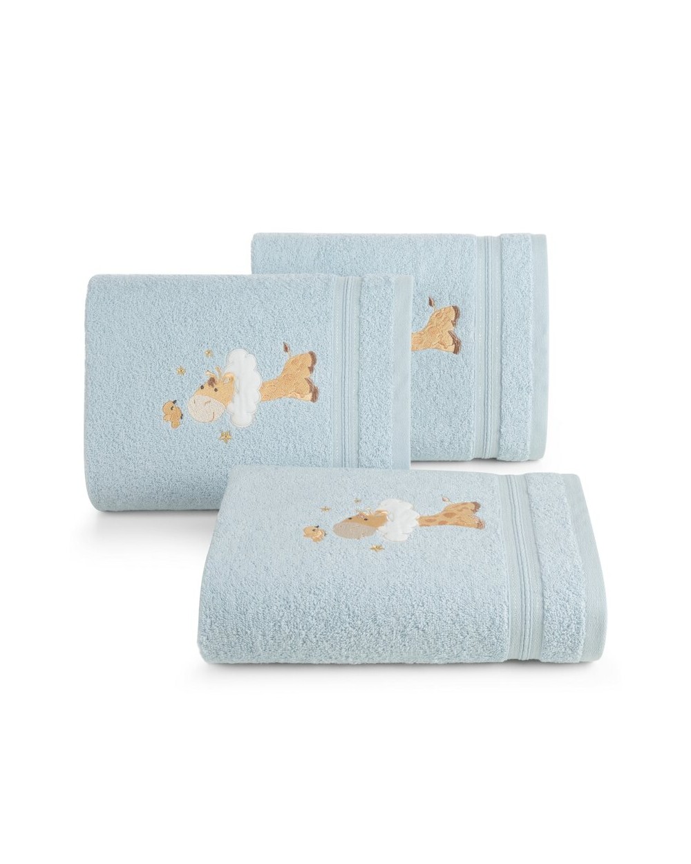 Ręcznik bawełna 70x140 Baby 41 niebieski Eurofirany