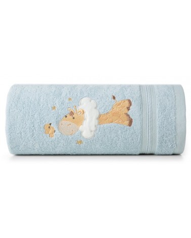 Ręcznik bawełna 70x140 Baby 41 niebieski Eurofirany