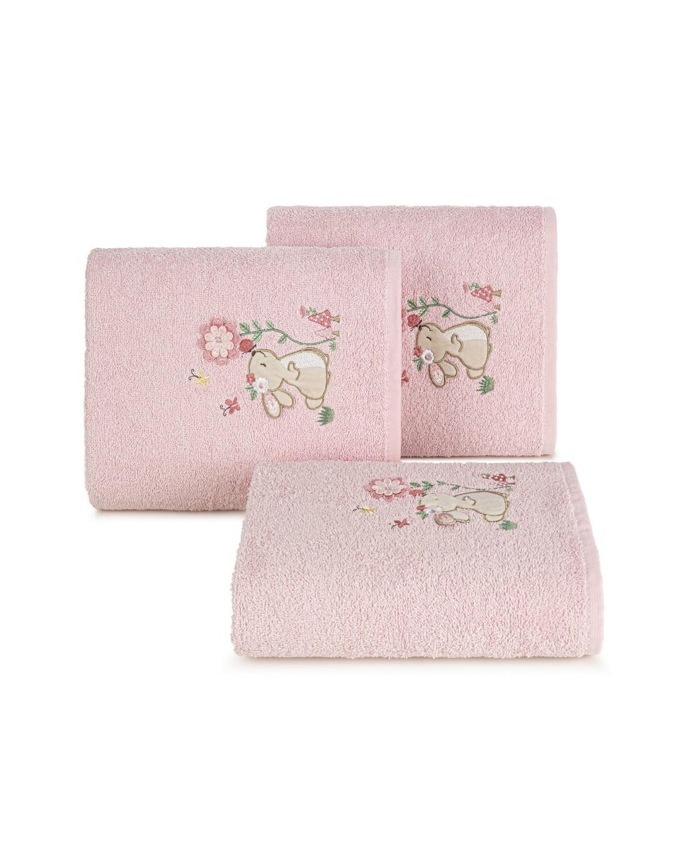 Ręcznik bawełna 70x140 Baby 47 różowy Eurofirany