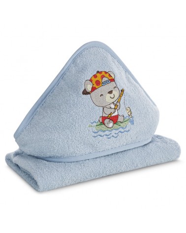 Ręcznik bawełna 70x140 Baby 51 niebieski Eurofirany