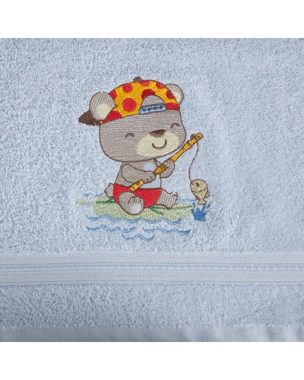 Ręcznik bawełna 70x140 Baby 51 niebieski Eurofirany