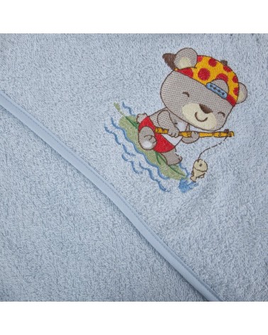 Ręcznik bawełna 70x140 Baby 51 niebieski Eurofirany