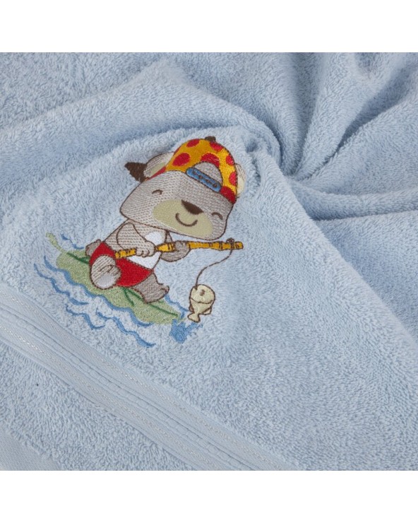 Ręcznik bawełna 70x140 Baby 51 niebieski Eurofirany