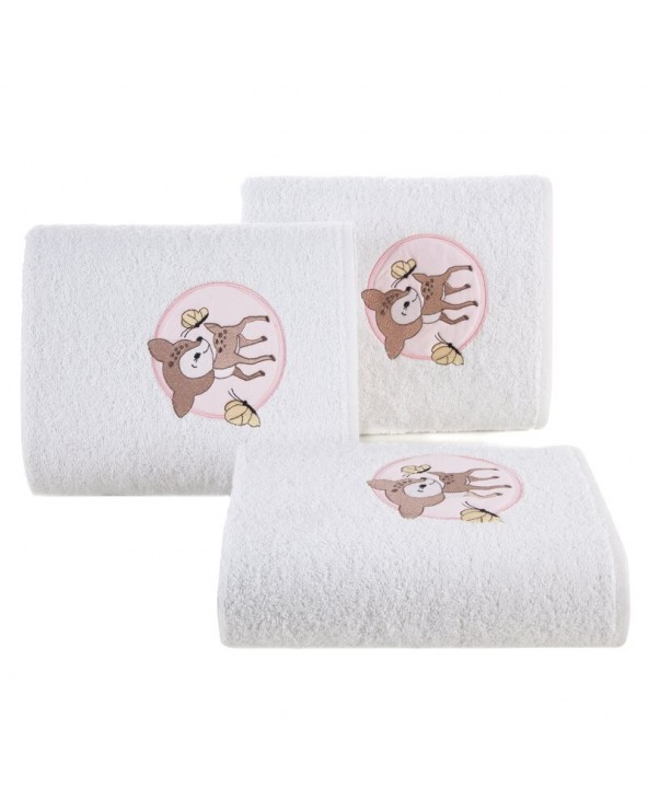 Ręcznik bawełna 70x140 Baby 52 biały Eurofirany