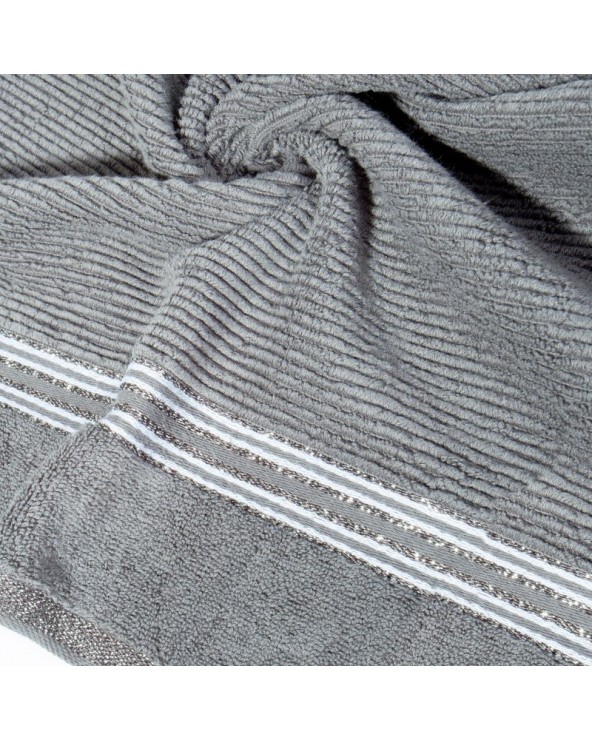 Ręcznik bawełna 30x50 Filon srebrny Eurofirany