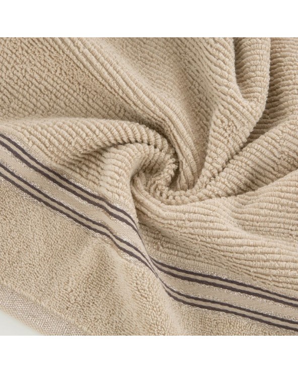 Ręcznik bawełna 50x90 Filon beżowy Eurofirany