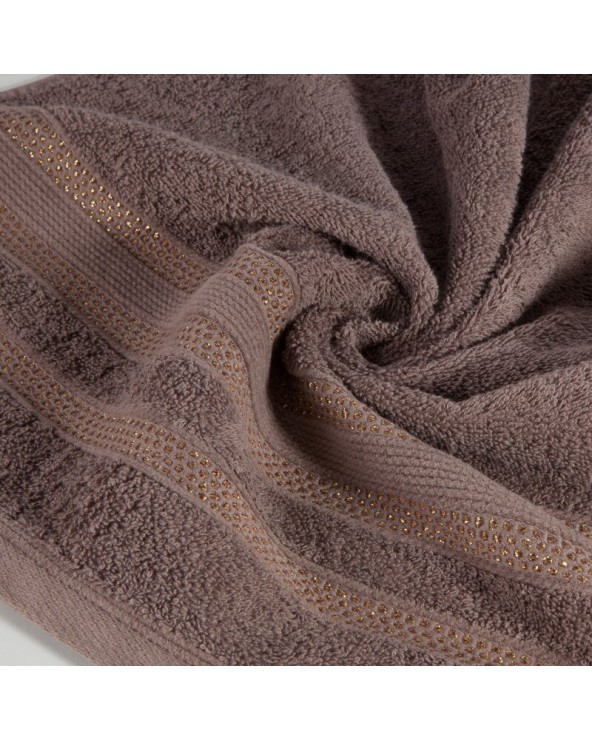 Ręcznik bawełna 50x90 Judy jasnobrązowy Eurofirany