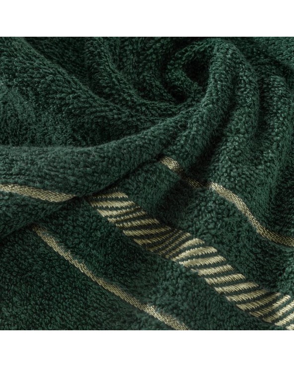 Ręcznik bawełna 70x140 Koral ciemnoezielony Eurofirany
