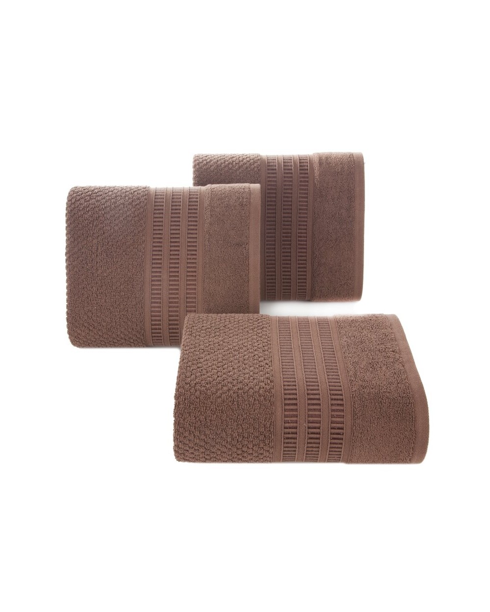 Ręcznik bawełna 70x140 Rosita brązowy Eurofirany