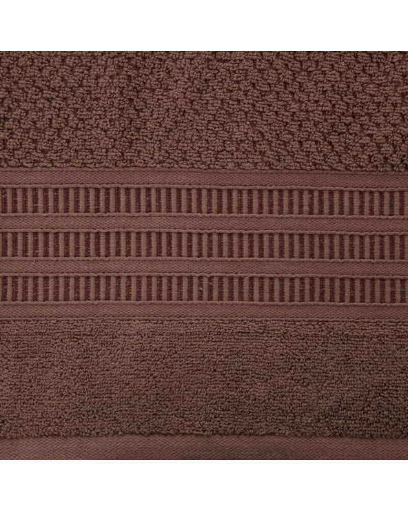 Ręcznik bawełna 70x140 Rosita brązowy Eurofirany