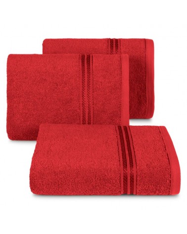 Ręcznik bawełna 30x50 Lori czerwony Eurofirany 