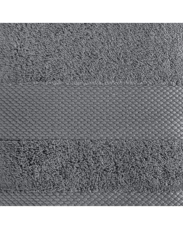 Ręcznik bawełna 50x90 Lorita stalowy Eurofirany 