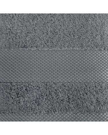 Ręcznik bawełna 70x140 Lorita stalowy Eurofirany 