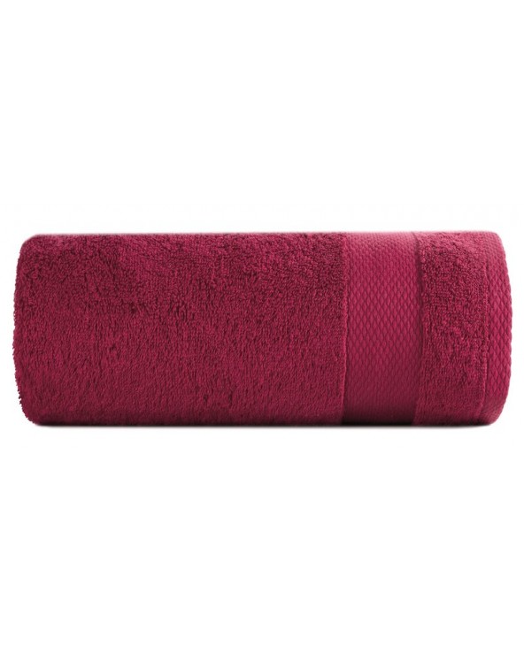 Ręcznik bawełna 50x90 Lorita amarantowy Eurofirany 
