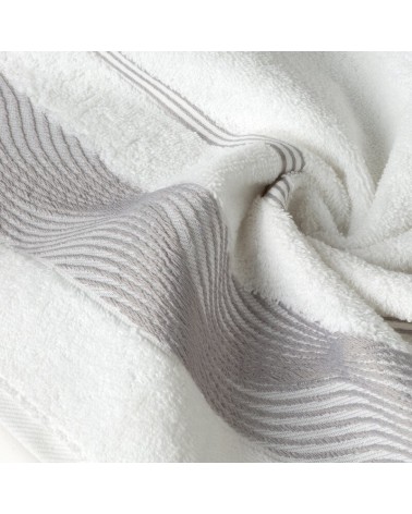 Ręcznik bawełna 70x140 Sylwia 2 biały Eurofirany 