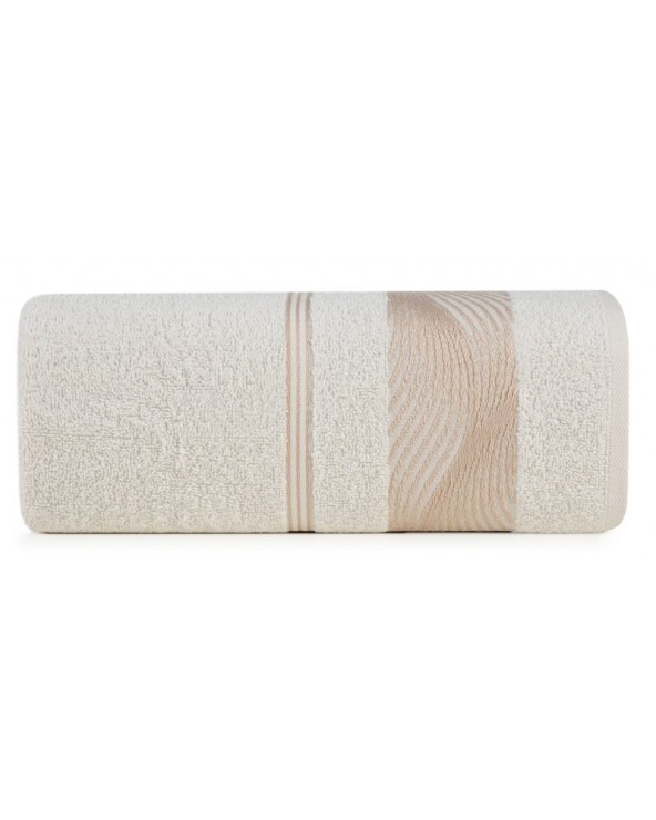 Ręcznik bawełna 70x140 Sylwia 2 kremowy Eurofirany 