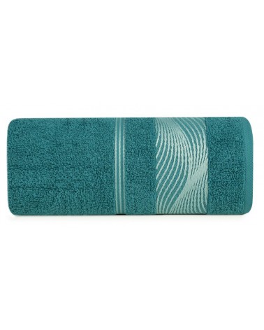 Ręcznik bawełna 70x140 Sylwia 2 turkusowy Eurofirany 