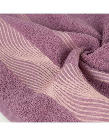 Ręcznik bawełna 50x90 Sylwia 2 liliowy Eurofirany 