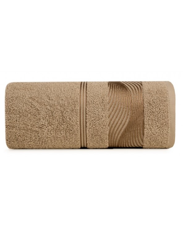 Ręcznik bawełna 50x90 Sylwia 2 brązowy Eurofirany 