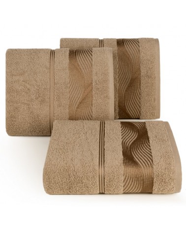 Ręcznik bawełna 70x140 Sylwia 2 brązowy Eurofirany 