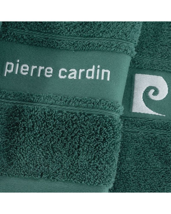 Ręcznik bawełna 30x50 + 50x90 + 70x140 kpl 3 szt Pierre Cardin Nel ciemnoturkusowy Eurofirany