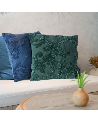 Poszewka velvet 45x45 Verso ciemnozielona Eurofirany