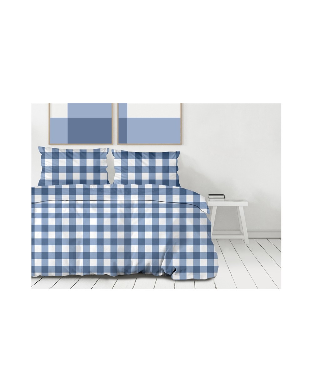 Pościel bawełniana 200x220 + 2x70x80 Niko Denim Greno 