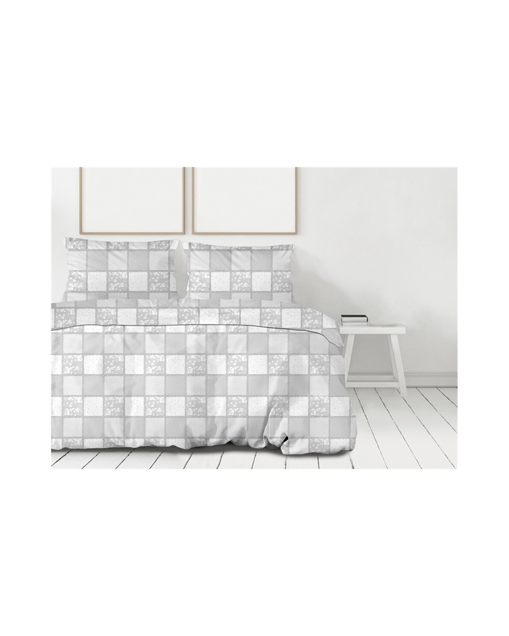 Pościel bawełniana 200x220 + 2x70x80 Zimowy Poranek Greno 