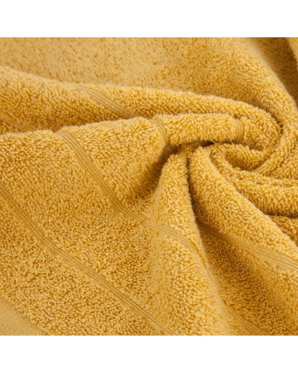 Ręcznik bawełna 70x140 Dalia musztardowy Eurofirany 