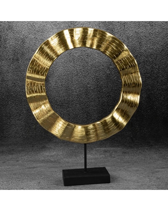Figurka dekoracyjna 30x7x40cm Kali 2 złota/czarna Eurofirany