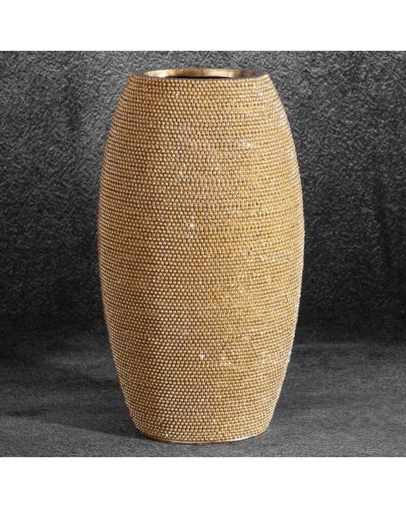 Wazon dekoracyjny 15x12x27cm Eldo 2/02 złoty Eurofirany