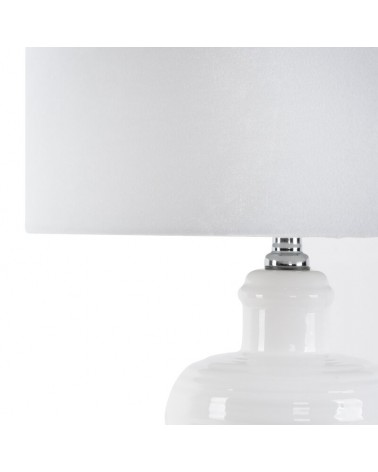 Lampa stołowa 36x36x60cm Aria/01 biała Eurofirany 