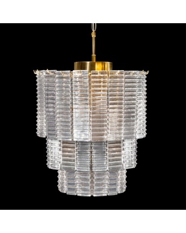 Lampa sufitowa 42x50-150cm Dalia/03 złota Eurofirany 