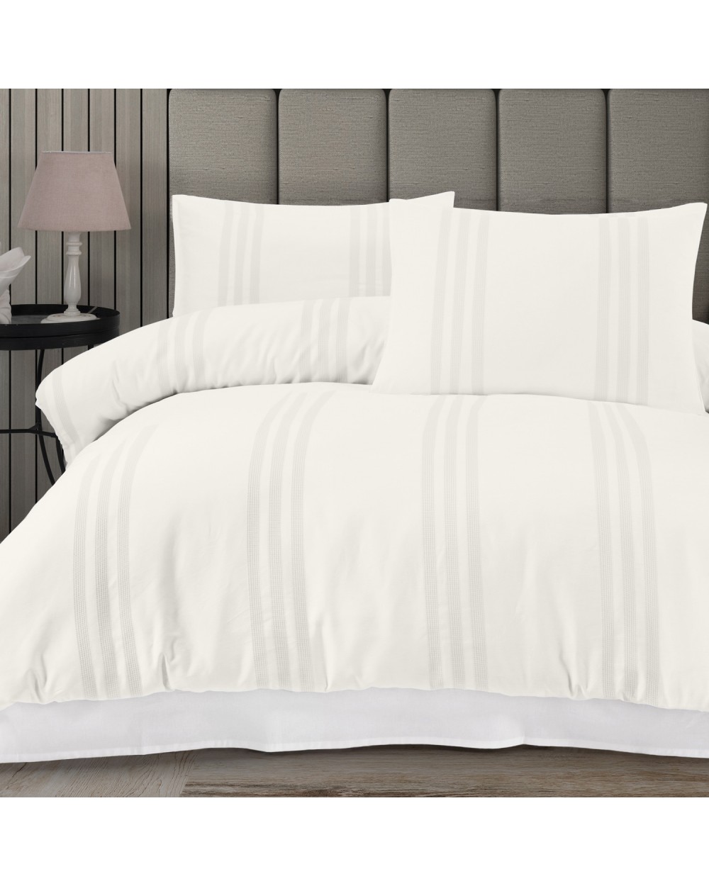 Pościel bawełna 160x200 + 2x70x80 Melkor kremowa Darymex