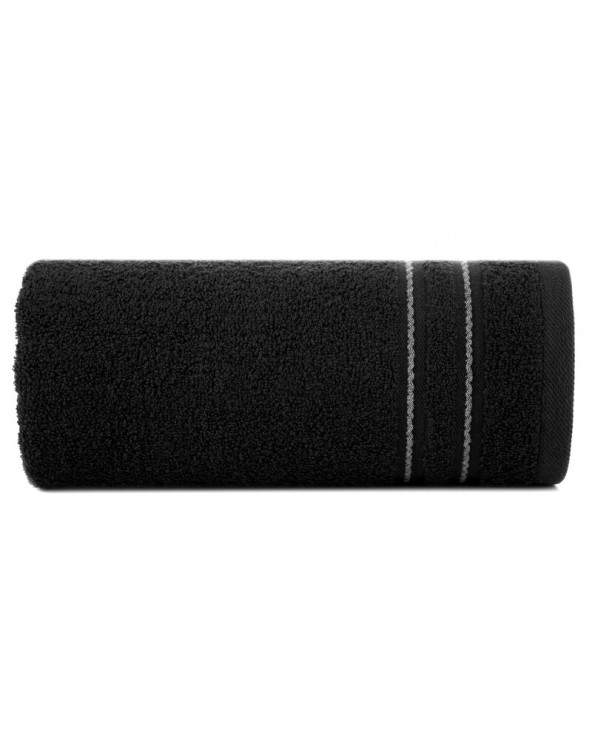 Ręcznik bawełna 50x90 Emina czarny Eurofirany 