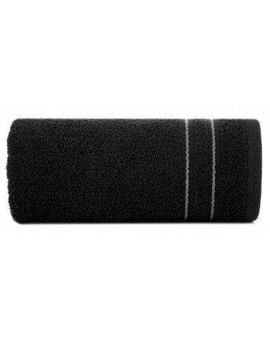 Ręcznik bawełna 50x90 Emina czarny Eurofirany 
